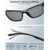image:imageKALIYADI Polarized Sunglasses Men WomensSunglasses Sun Glasses Lightweight Frame for Driving Fishing UV400 ProtectionA13blackdark Bluered