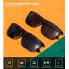 image:imageKALIYADI Polarized Sunglasses for Men and Women Mens Sun Glasses with UV Protection for Driving Fishing Golf 3 Packs2 Pack BrownG15