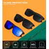 image:imageKALIYADI Polarized Sunglasses for Men and Women Mens Sun Glasses with UV Protection for Driving Fishing Golf 3 Packs3 Pack BlackBlackDark Blue