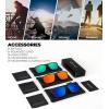 image:imageKALIYADI Polarized Sunglasses for Men and Women Mens Sun Glasses with UV Protection for Driving Fishing Golf 3 Packs3 Pack Dark BlueGreenRed