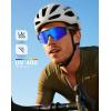 image:imageKALIYADI PolarizedSunglasses Men RunningSunglasses Mens Polarized Sports Sunglasses Womens Cycling Driving FishingD11matte Blackice Bluesilver