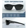 image:imageKALIYADI PolarizedSunglassesMen Sports MensSunglasses Women Sun Glasses with UV400 Protection for Cycling Fishing RunningA08ice Blueblue Greenred