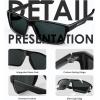 image:imageKALIYADI Sports MensSunglasses Women PolarizedSunglassesMen Sun Glasses with UV400 for Driving Running CyclingA01blackblackblack