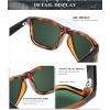 image:imageKALIYADI SunglassesMen PolarizedSunglasses for Men Classic Sun Glasses for Driving Fishing Golf with UV400 ProtectionA06g15