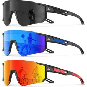 image:imageKALIYADI KidsSunglasses ToddlerSunglasses BoysGirls YouthSportSunGlasses Baseball Running UV400 Protection Age 614