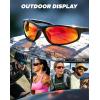 image:imageKALIYADI MensSunglasses Polarized SunglassesMen Sports Sport Sun Glasses for Running Cycling Fishing with UV ProtectionB07blackIce BlueBrown