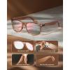 image:imageKALIYADI WomensSunglasses Polarized Sunglasses Womens Retro Trendy Sun Glasses with UV400 Protection for Travel DrivingZ09sakurapowderblackgradualtea