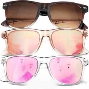 image:imageKALIYADI WomensSunglasses Polarized Sunglasses Womens Retro Trendy Sun Glasses with UV400 Protection for Travel DrivingZ08pinksakurapowdergradualtea