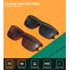 image:imageKALIYADI Sunglasses for Mens PolarizedSunglasses Men Sun Glasses with UV400 Protection for Driving Fishing GolfA02brown