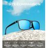 image:imageKALIYADI Sunglasses for Mens PolarizedSunglasses Men Sun Glasses with UV400 Protection for Driving Fishing GolfA04ice Blue