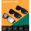image:imageKALIYADI Sunglasses for Mens PolarizedSunglasses Men Sun Glasses with UV400 Protection for Driving Fishing GolfA07silver