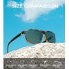 image:imageKALIYADI Sunglasses for Mens PolarizedSunglasses Men Sun Glasses with UV400 Protection for Driving Fishing GolfA08g15