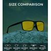 image:imageKALIYADI Sunglasses for Mens PolarizedSunglasses Men Sun Glasses with UV400 Protection for Driving Fishing GolfA09night Vision
