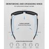 image:imageKALIYADI Sunglasses for Mens PolarizedSunglasses Men Sun Glasses with UV400 Protection for Driving Fishing GolfB11matte Grey  Ink Blue
