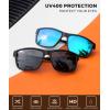 image:imageKALIYADI Sunglasses for Mens PolarizedSunglasses Men Sun Glasses with UV400 Protection for Driving Fishing GolfB13ice Blue  Green