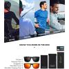 image:imageKALIYADI Sunglasses for Mens PolarizedSunglasses Men Sun Glasses with UV400 Protection for Driving Fishing GolfB15grey  Red
