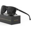image:imageKALIYADI Sunglasses for Mens PolarizedSunglasses Men Sun Glasses with UV400 Protection for Driving Fishing GolfA01black