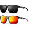 B07-matte Black + Light Red