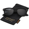 image:imageKALIYADI Sunglasses Men Polarized for Mens and Womens Unisex Sun Glasses for Driving UV ProtectionA01matte Black