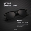 image:imageKALIYADI Sunglasses Men Polarized for Mens and Womens Unisex Sun Glasses for Driving UV ProtectionA01matte Black
