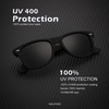 image:imageKALIYADI Sunglasses Men Polarized for Mens and Womens Unisex Sun Glasses for Driving UV ProtectionB063 Pack BlackG15Tortoise