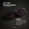 image:imageKALIYADI Sunglasses Men Polarized for Mens and Womens Unisex Sun Glasses for Driving UV ProtectionB123 Pack BlackG15Gradient Wine Red