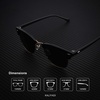 image:imageKALIYADI Sunglasses Men Polarized for Mens and Womens Unisex Sun Glasses for Driving UV ProtectionD03 2 Pack BlackBlue