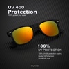 image:imageKALIYADI Sunglasses Men Polarized for Mens and Womens Unisex Sun Glasses for Driving UV ProtectionF04blackIce BlueRedGreen