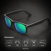 image:imageKALIYADI Sunglasses Men Polarized for Mens and Womens Unisex Sun Glasses for Driving UV ProtectionF11blackDark BlueRedGreen