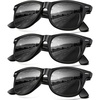 image:imageKALIYADI Sunglasses Men Polarized for Mens and Womens Unisex Sun Glasses for Driving UV ProtectionB013 Pack Black Frame Black Lens