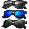 B10-(3 Pack) Black/Green Blue/G15