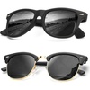 E01-(2 Pack) Black/Black