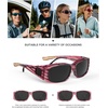 image:imageKALIYADI Polarized SunglassesMen Women FitOverGlasses Wrap Around Womens Sunglasses with UV400 for Driving Fishing GolfB03burgundyPurpleBrown